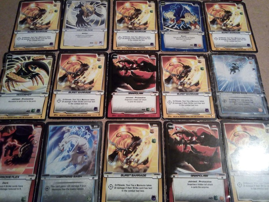 Картки Монсуно.Monsuno. ЦІНА ЗА ВСЕ.