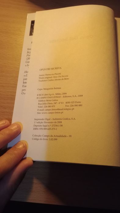 Livro- opus dei secreta