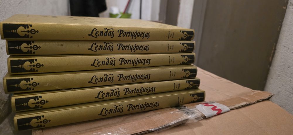 6 Livros Enciclopédia Lendas Portuguesas