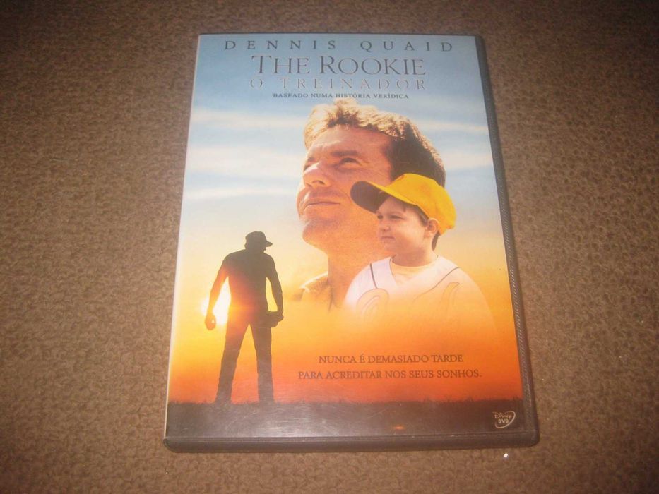 DVD "The Rookie - O Treinador" com Dennis Quaid