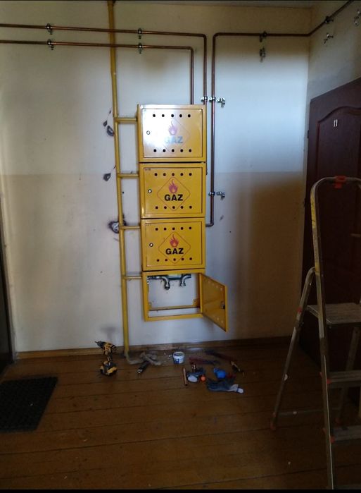 Gaz / Instalacje Gazowe/ Protokoły szczelności / kuchenki