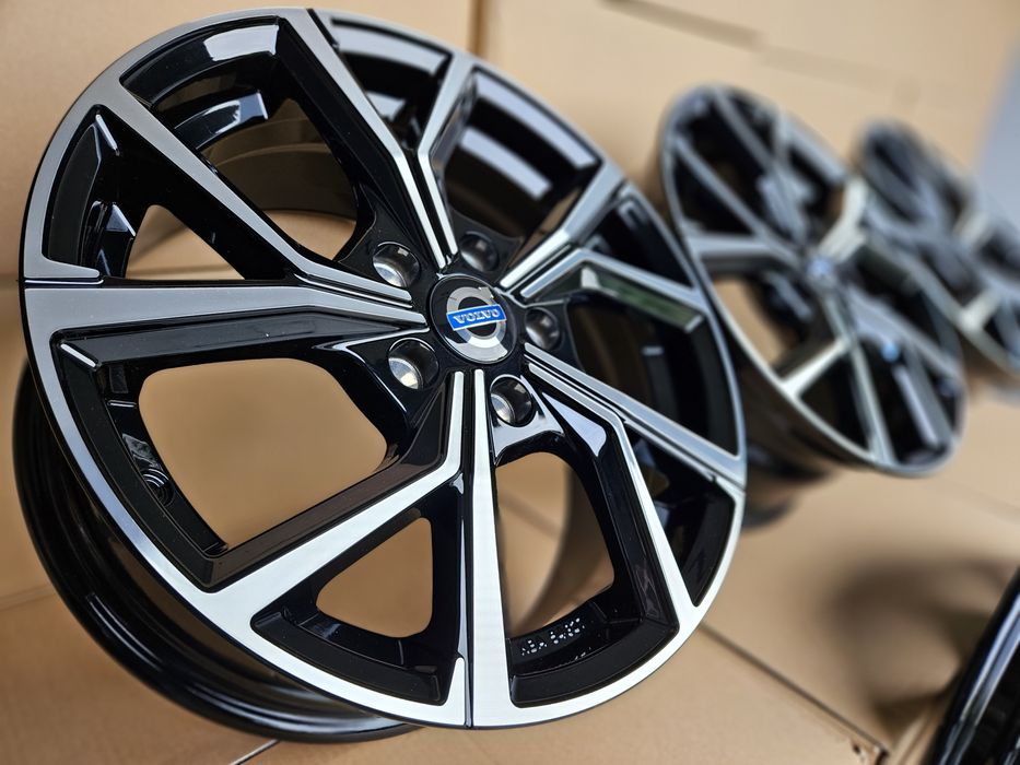 Volvo 16 " Nowe 5x108 V40 S60 V60 C30 S40 V50 Felgi Czarne Alufelgi