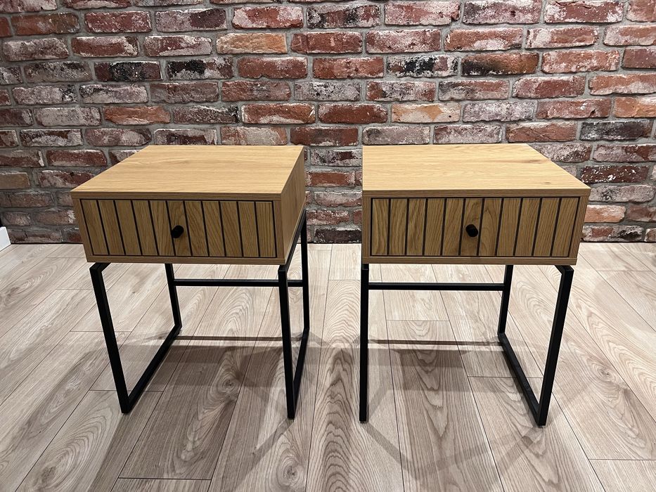 Szafki nocne w stylu loftowym