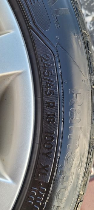 Alufelgi BMW F10 - 245/45/r18 - Nowe Opony - 5×120  -