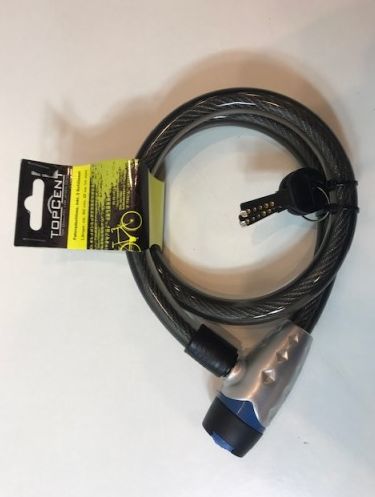 Zapięcie rowerowe Solidne fi15 łańcuch Linka Nowa 80cm
