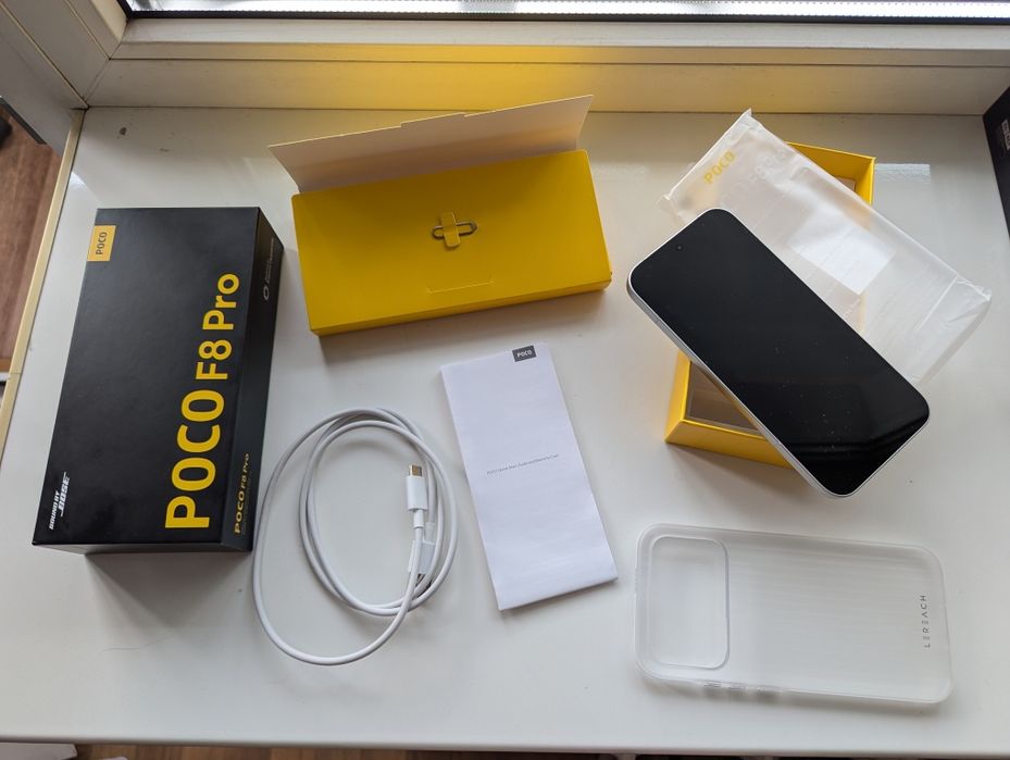 Официальный Смартфон Poco F8 Pro 12/256gb. Полный комплект! 7 циклов!