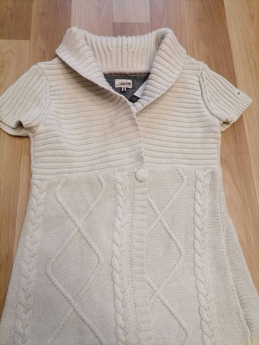 Sweter z krótkim rękawem tommy hilfiger
