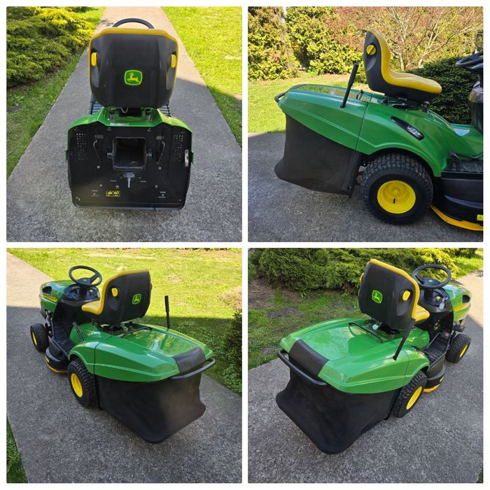 Traktorek kosiarka John Deere 14KM B&S hydro SUPER STAN POLECAM