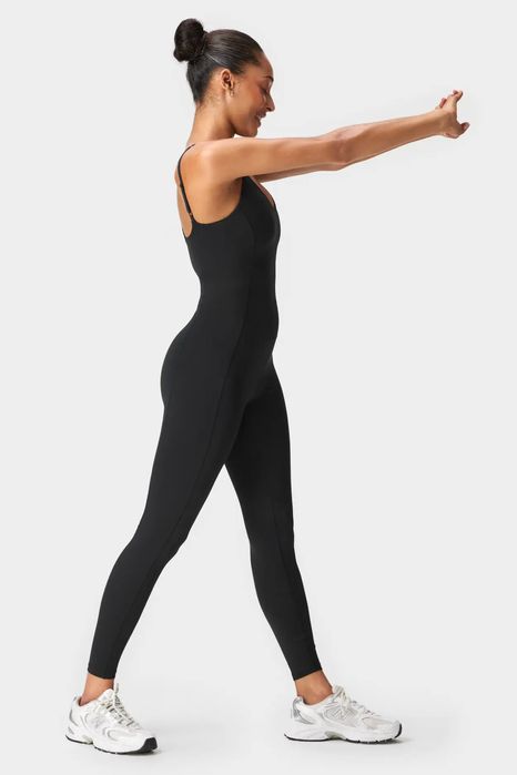 Kombinezon sportowy czarny treningowy Stronger M