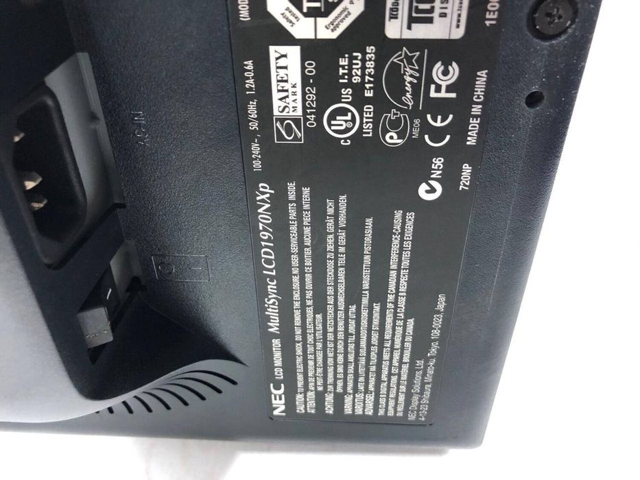 Монитори   19" NEC MultiSync LCD1970NXpВ