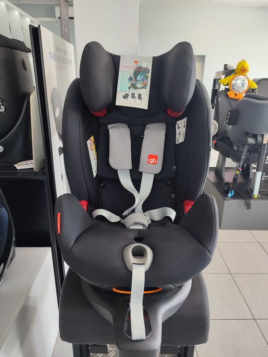 WYPRZEDAŻ! GB Convy-Fix Fotelik RWF/FWF 0-7 lat ISOFIX