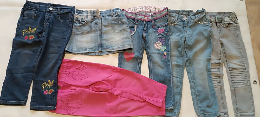 Пакет вещей джинсы девочка