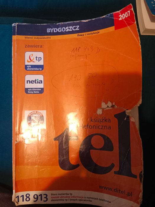 Książka telefoniczna 2007