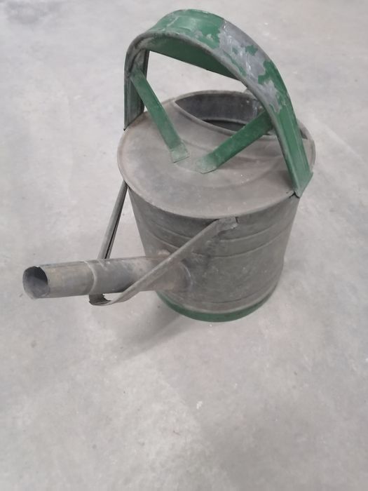 Vintage Galvanized Sheet Watering Can