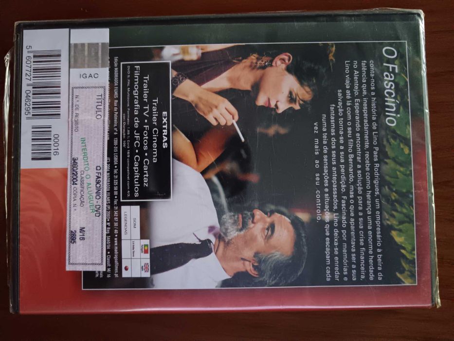 filme dvd original - o fascínio - selado