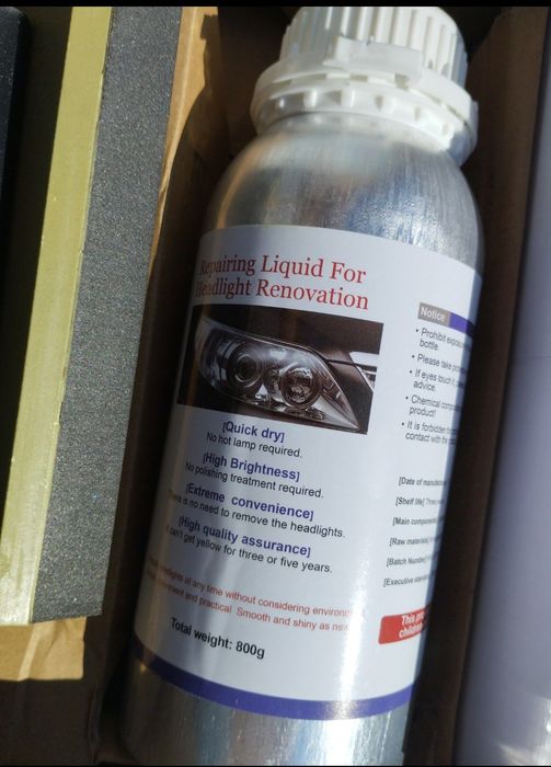 Kit de restauro faróis;ópticas.