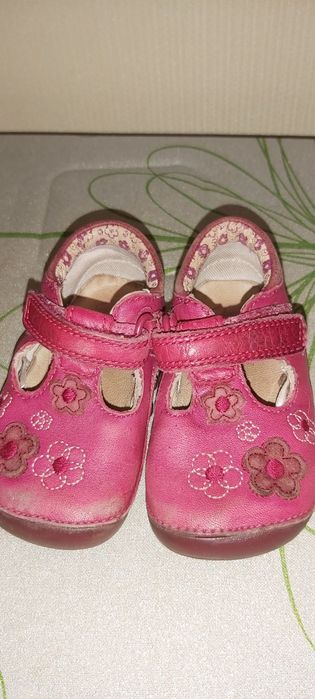 Туфельки Clarks 18р натур кожа