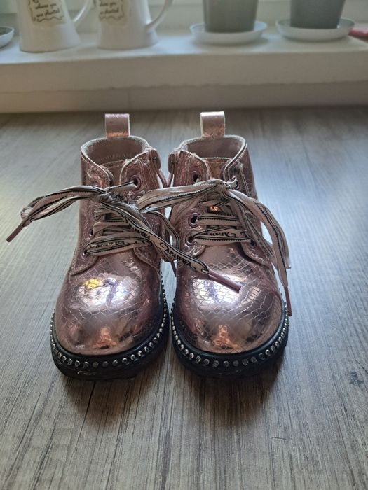 Botki dla dziewczynki rozm 23, 13 cm