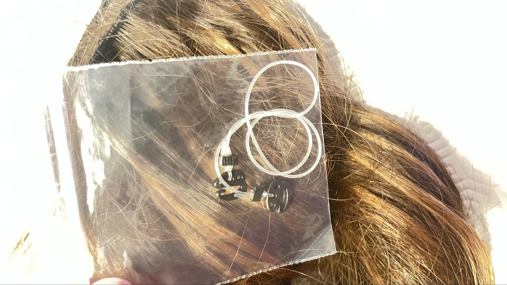 Extensão de cabelo com gancho