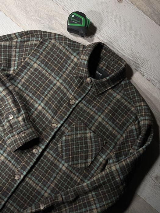 Сорочка Pull & Bear фланель casual тактична сорочка овершот трекінгова