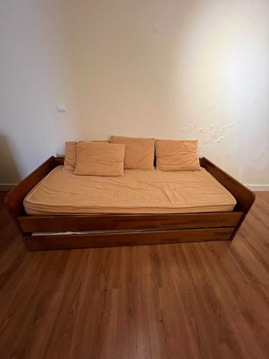 Conjunto de quarto CERNE em madeira maciça