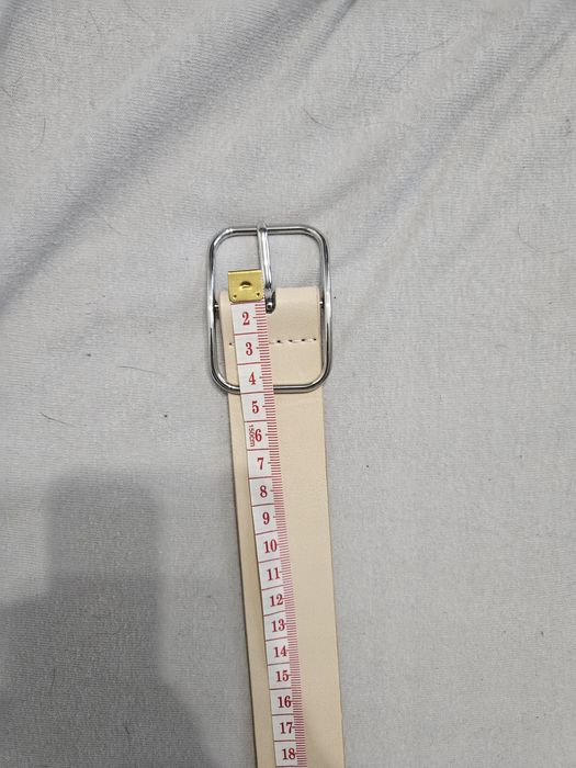 Beżowy pasek damski rozmiar S/M