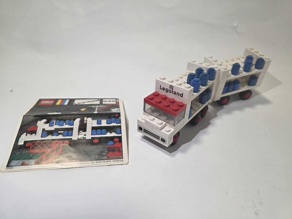 Lego Legoland Milk Float & Trailer 645-2 z 1971 roku!