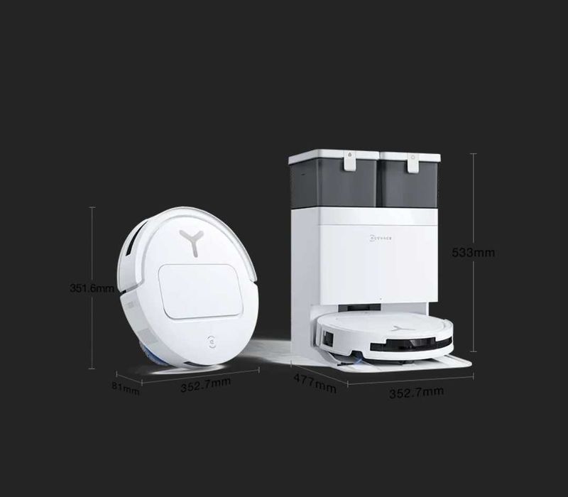 Robot sprzątający z mopem nowy gwarancja ekovacs 81mm