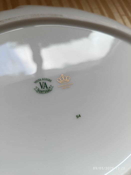 Travessa Porcelana Vista Alegre Imari 33,7 cm Nova