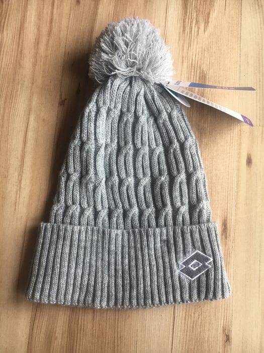 Czapka szara nieocieplana