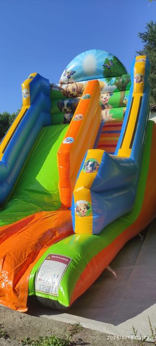 Dmuchana zjeżdżalnia, dmuchańce, zjeżdżalnia