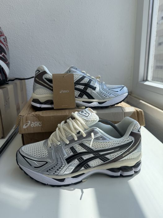 Asics Gel Kayano 14 Cream Black Metallic Plum