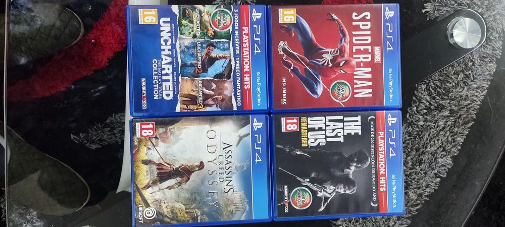 Jogos PS4 usados