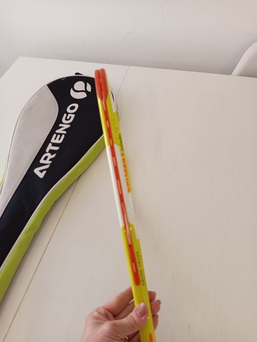 Artengo raquete de squash Seven Series 700 com bolsa