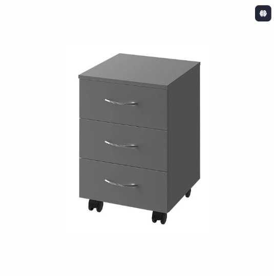 Тумба мобільна на колесах з шухлядами.Тумба на колесах.Офісні меблі.