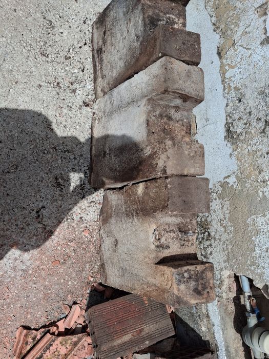 4 Apoios/cachorro de tonel antigo