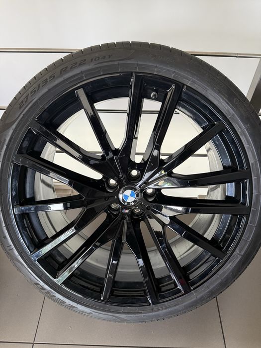 BMW 2024 rok G05/06 kola 22” kompletne opony pirelli P0