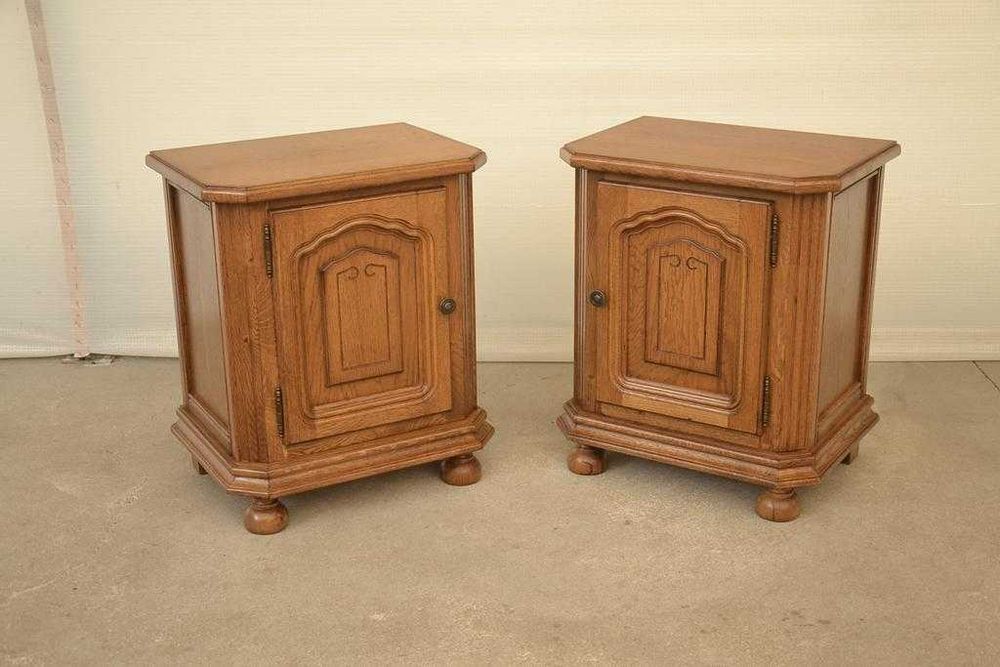 stylowe szafki nocne komplet szafek