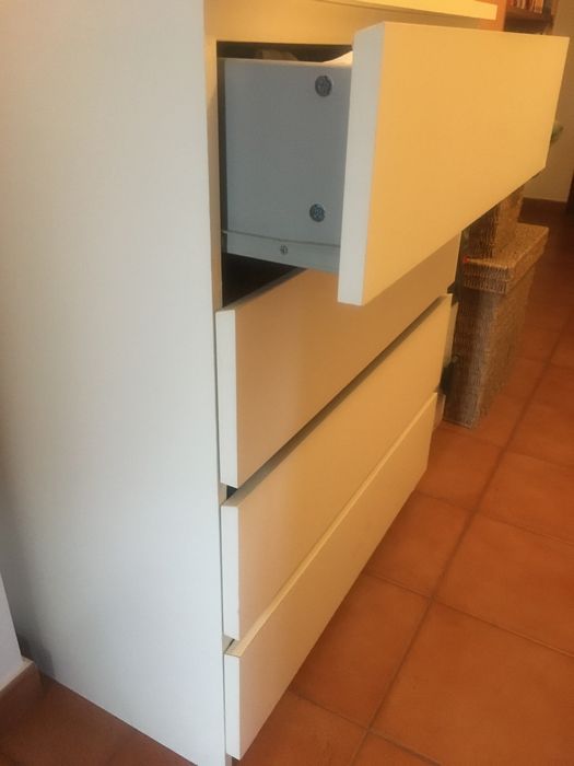 Comoda de gavetas IKEA 0,80x1,00m