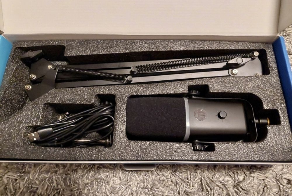 Mikrofon Dynamiczny Zealsound KD8S RGB USB