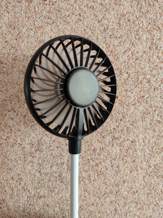 Портативний, гнучкий USB вентилятор для павербанка смартфона ноута