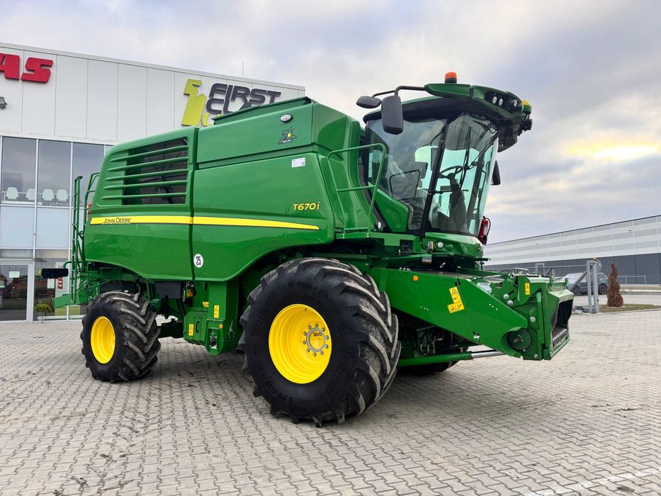 Зернозбиральний комбайн John Deere T670i 2022, 486/302 мот/год БЕЗ ЖАТ