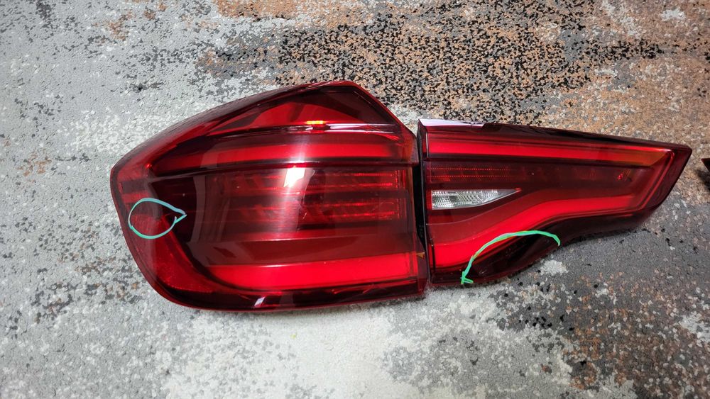 BMW X3 G01 Lampy tył komplet