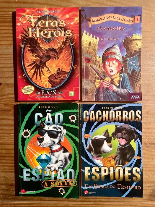 Pack 4 livros - PNL - 2 ciclo (portes grátis)