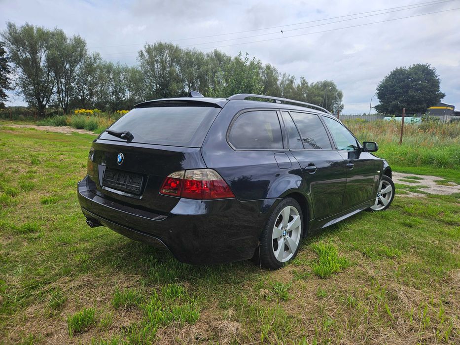 Bmw e61 530xd 231km m-pakiet cic bi xenon skretny carbonschwarz CZESCI