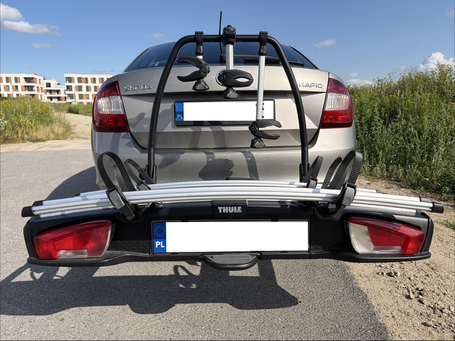 THULE VeloSpace XT 938 + dokładka na 3 rower 9381 - Stab BDB - WROCŁAW - też na E-MTB
