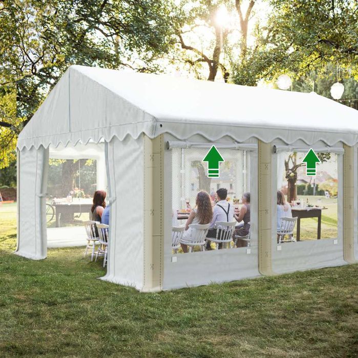 3x4x2m Namiot Imprezowy Altana Wiata Namiot handlowy DAS PE 240 SUMMER