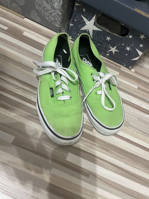 Buty vans neonowa zieleń 38