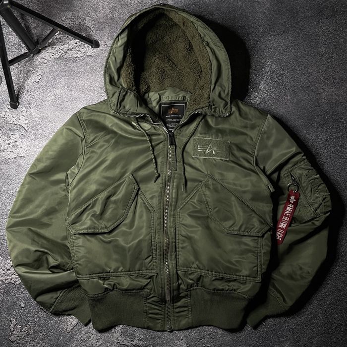 Alpha Industries CWU-45 Hooded Бомбер