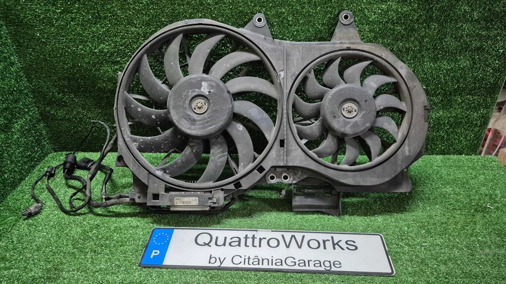 Eletroventilador Radiador Termoventilador Original Audi A4 B6 B7 Seat Exeo Valeo Ref. 8E0121205AB